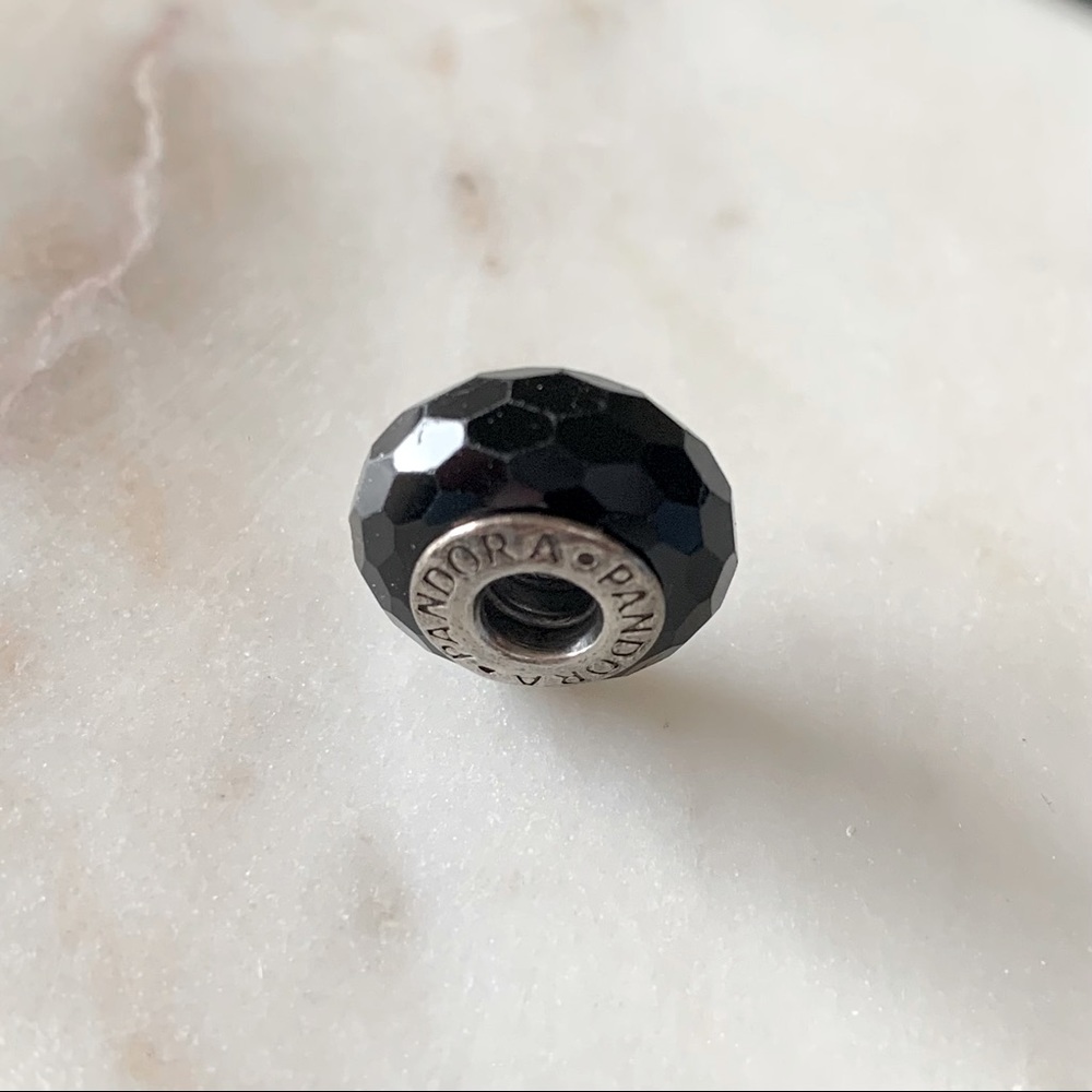 ✨Pandora Charm✨ black and silver